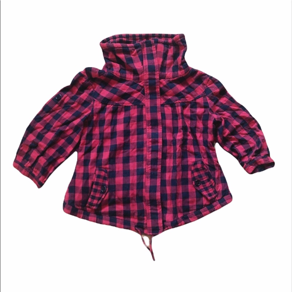 Vintage DCC Red and Black Checker Jacket